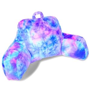 Girls Plush Lounge Floor Pillow Purple Pink Blue Ombre Pillow Brand New